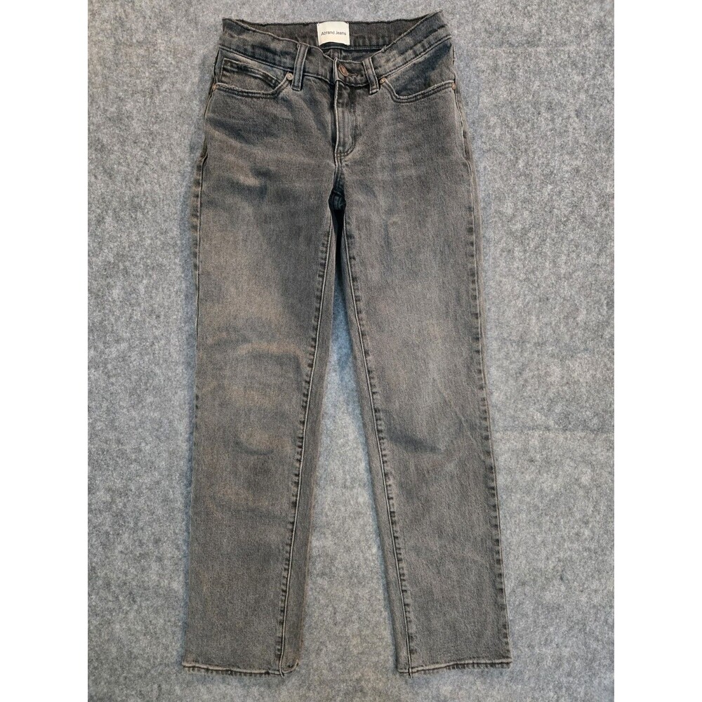 Abrand Jeans Womens 24 AU 6 Black A '99 Low Straight Leg Low Rise
